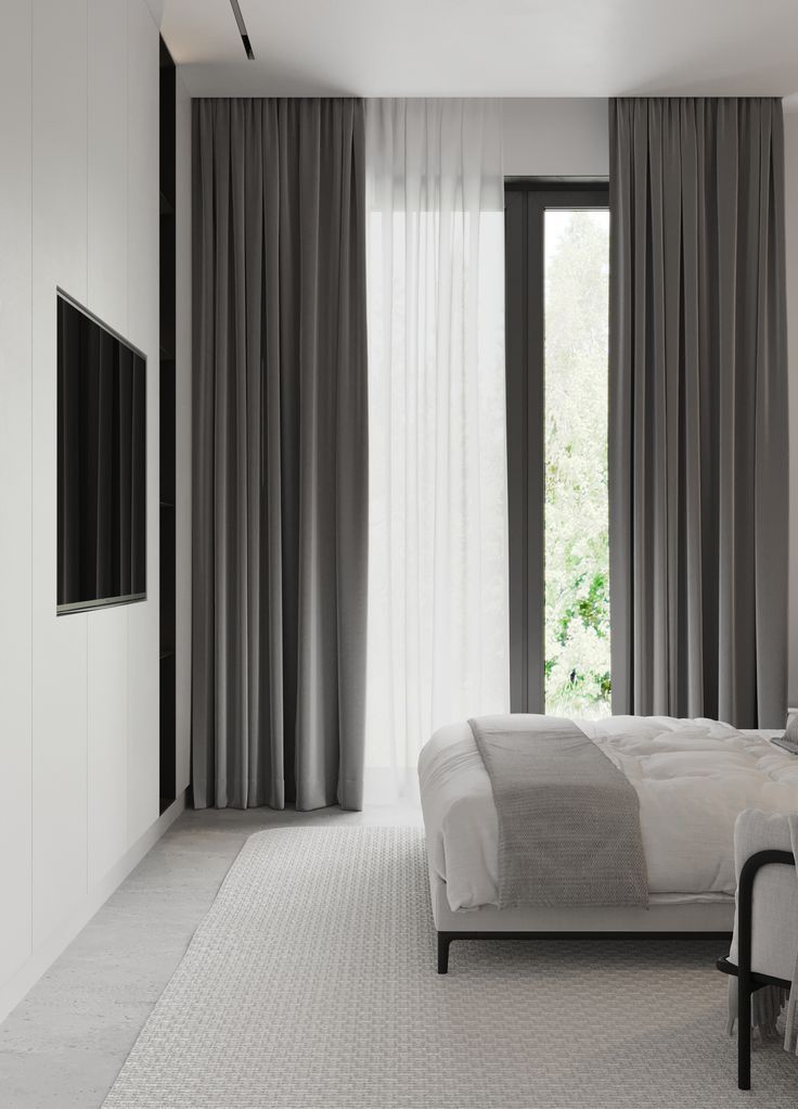 Шторы в спальню